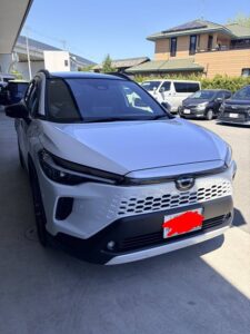 新型カローラクロス ハイブリッドZご納車