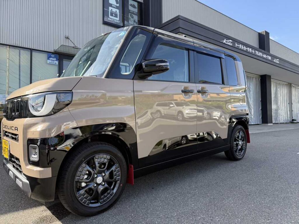 新型デリカミニターボの四駆最高グレード、納車
