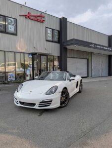 ポルシェ 981ボクスター納車！
