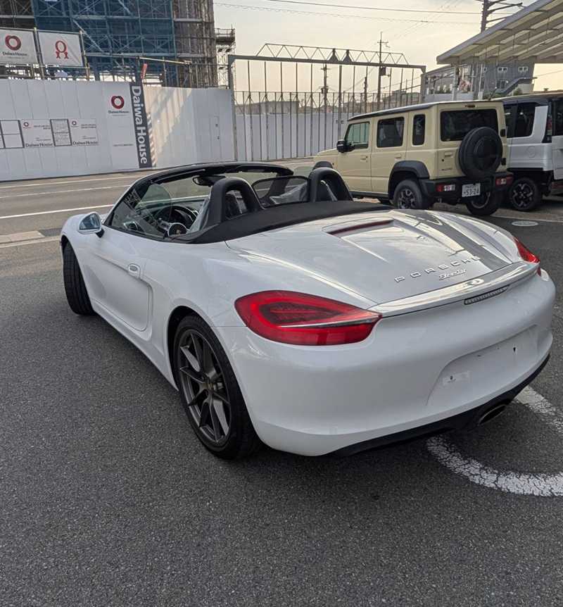 ポルシェ 981ボクスター納車！